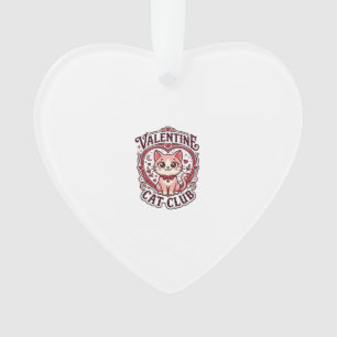 Chat de la Saint-Valentin Dessin drôle pour amateu