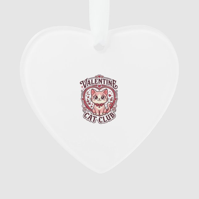 Chat de la Saint-Valentin Dessin drôle pour amateu (devant)
