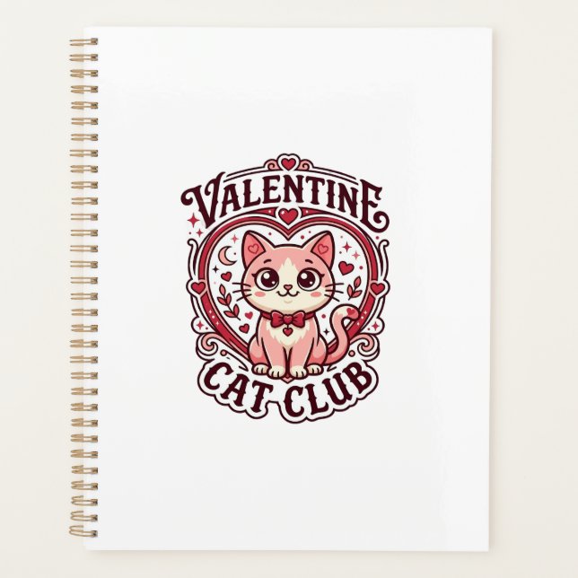 Chat de la Saint-Valentin Dessin drôle pour amateu (Devant)