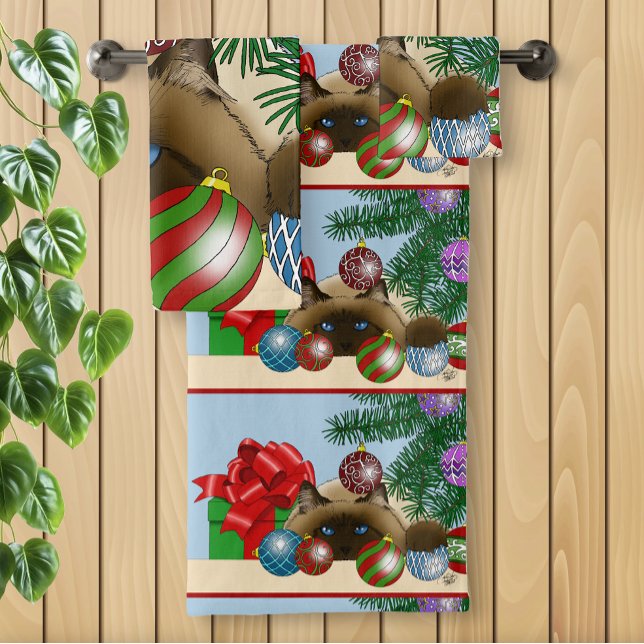 Chat de Noël boule (Créateur téléchargé)