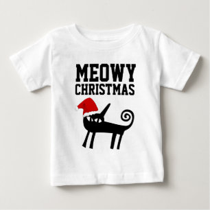 Chat de Noël, T-shirts pour bébés, Toddlers
