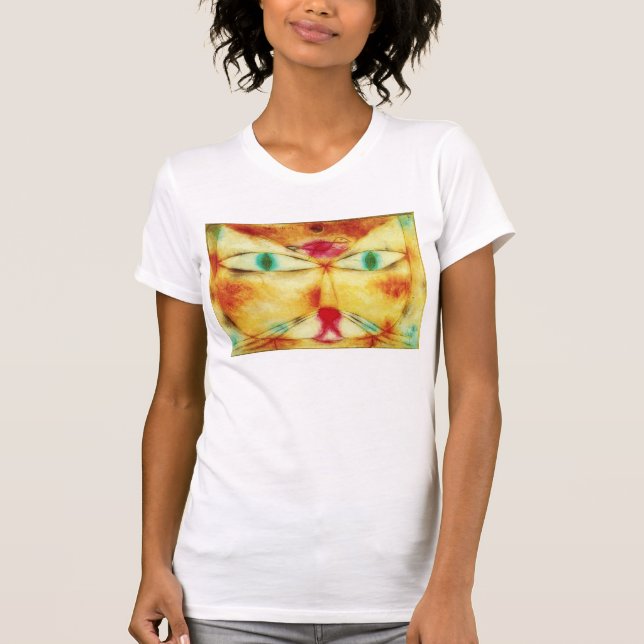Chat de Paul Klee et T-shirt d'oiseau (Devant)