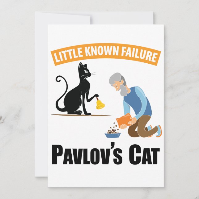 Chat de Pavlov - Psychologie drôle (Devant)