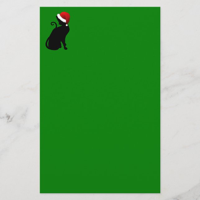 Chat de Père Noël (Devant)