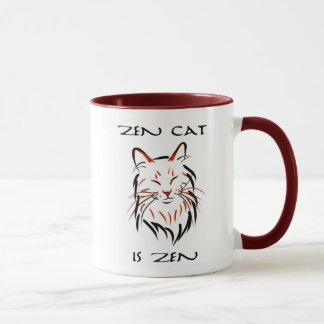 Chat de zen - tasse