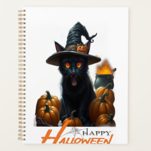 Chat d'Halloween 