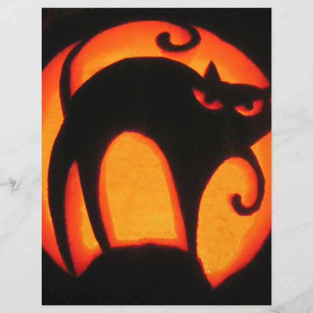 Chat d'Halloween (Devant)