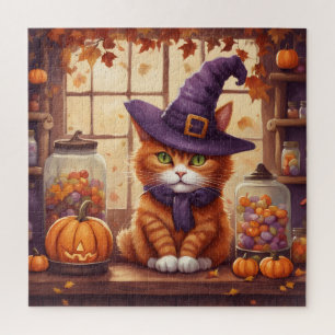 chat d'Halloween #4 puzzle
