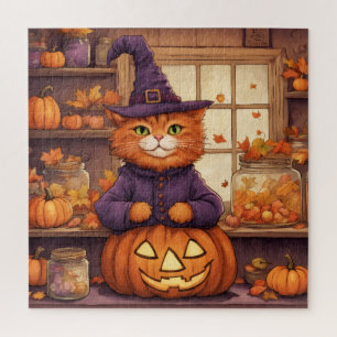 chat d'Halloween #6 puzzle