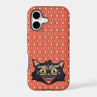 Chat d'Halloween cousu