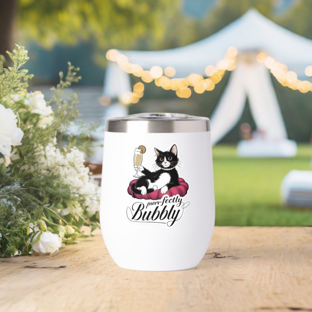 Chat élégant avec Cocktail 75 Français - Classy &  (Mariage (pivoté))
