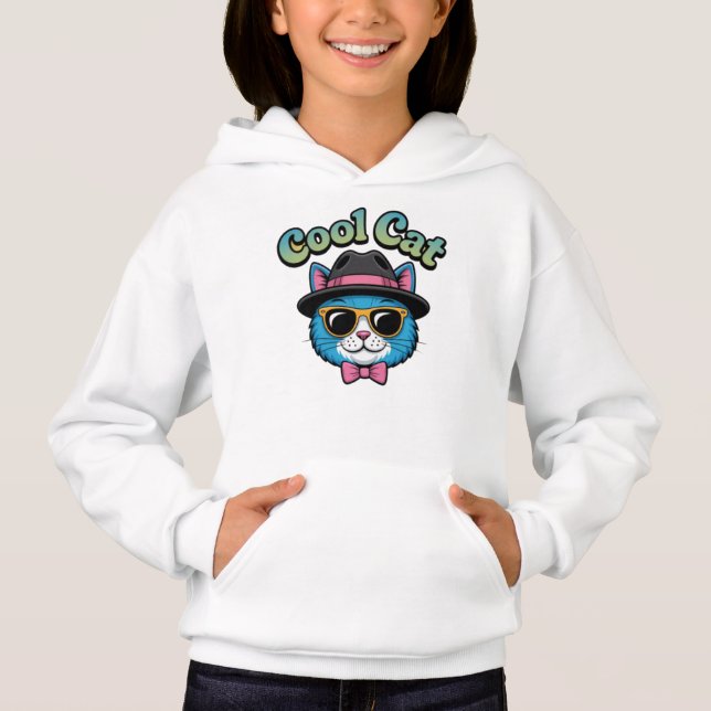 Chat élégant et cool (Devant)