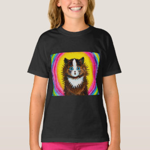 Chat en arc-en-ciel, T-shirt Louis Wain