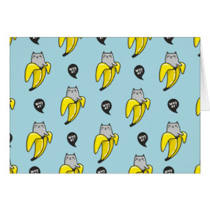 Chat en banane