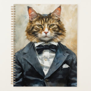 Chat en costume