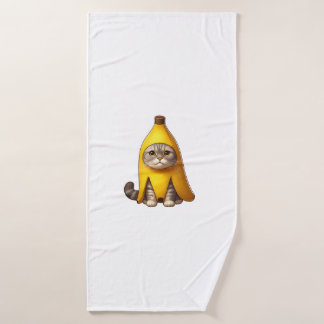 Chat en costume de banane