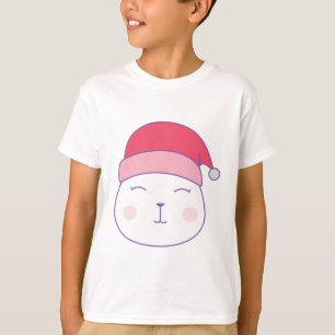 chat en santa claus noël casquette T-shirt