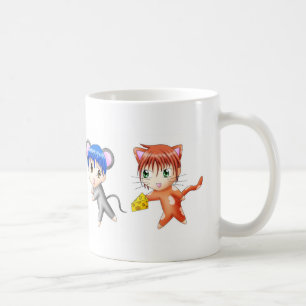 Chat et souris - tasse