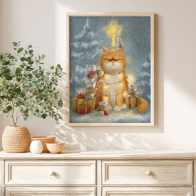Chat fantaisiste et histoire de souris Poster pour (Créateur téléchargé)
