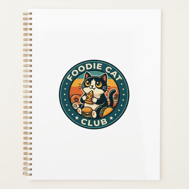 Chat Foodie Conception de Kitty Mignonne - Club Fo (Devant)