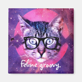 Chat Groovy Magnet