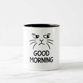 Chat Grumpy Good Morning Mug