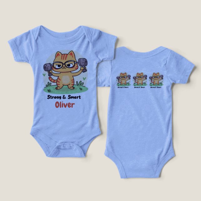 Chat intelligent solide (Design Recto & Verso)
