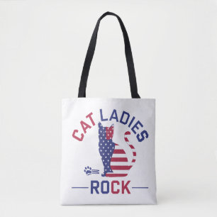 CHAT KAMALA HARRIS DAMES ROCK ! Sac fourre-tout