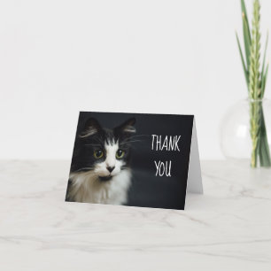 Chat, Kitty, Merci Petit Carte pour notes