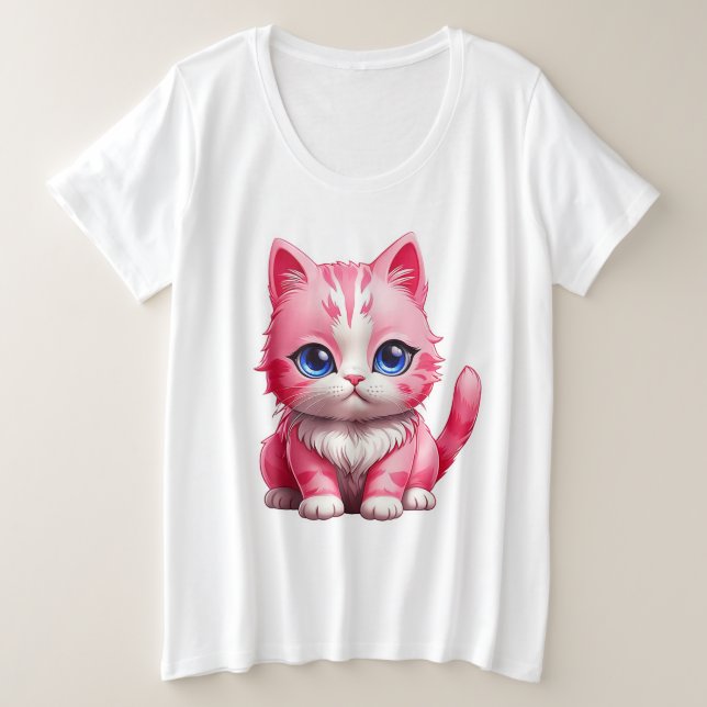 Chat Kitty Rose Cute (Design devant)