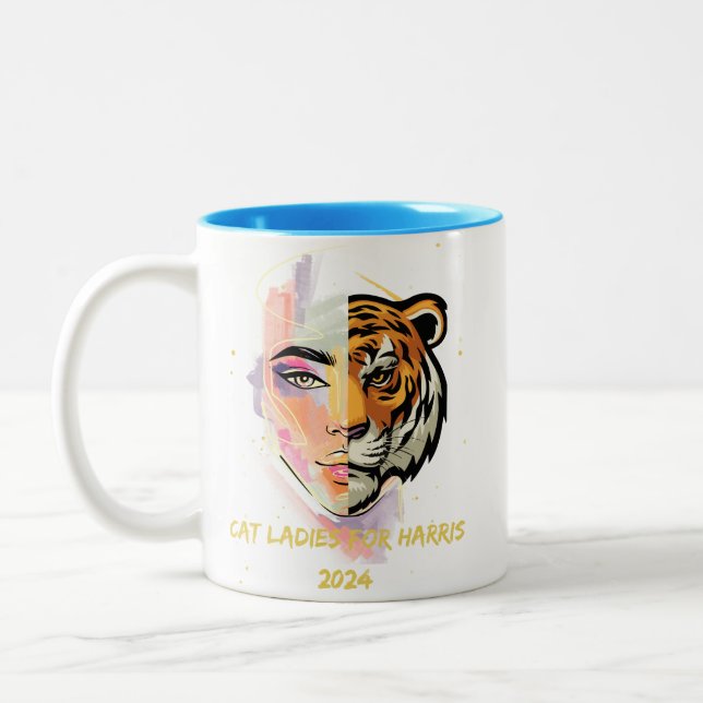 Chat Ladies for Harris Mug (Gauche)
