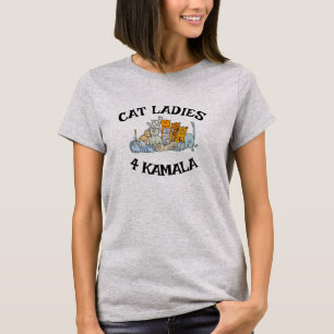 Chat Ladies pour Kamala Design T-shirt