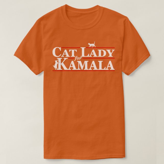 Chat Ladies Pour Kamala TShirt 7 (Design devant)
