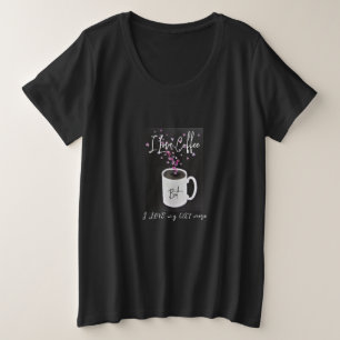 Chat Lady Love Femme Plus-Size T-shirt Basic