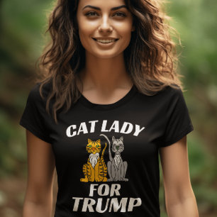 CHAT LADY POUR TRUMP 2024 T-SHIRTS