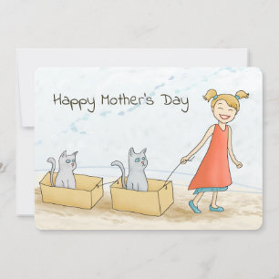 Chat Maman Joyeuse fête des mères