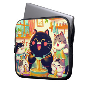 Chat manger Noodlese avec amis Electronique Sac