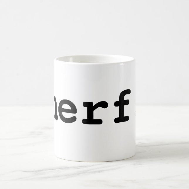 Chat "merf de monstre." tasse (Centre)