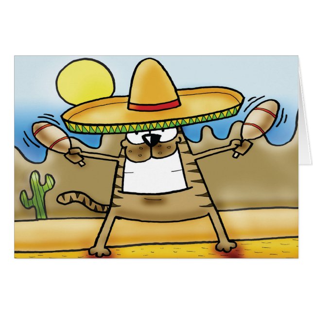 Chat mexicain de sombrero (Devant horizontal)