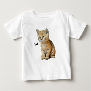 Chat mignon Kitten Animal Baby T-shirt