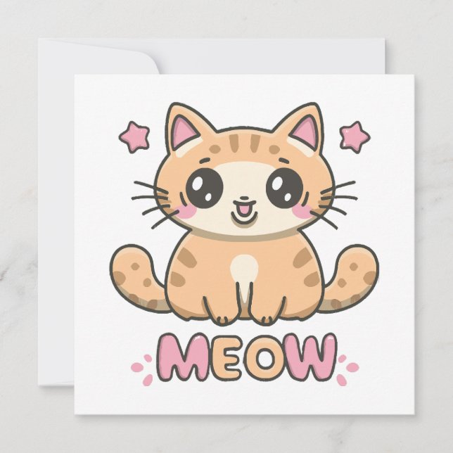 chat mignon miaou (Devant)