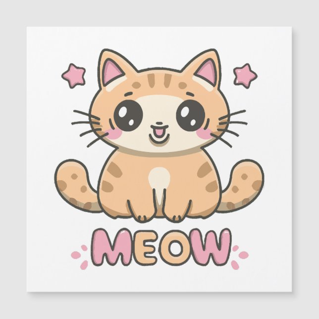chat mignon miaou (Devant)