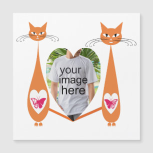Chat modifiable Love Coeur Conception personnalisé