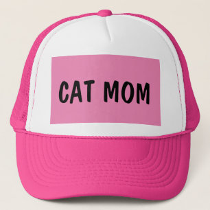 CHAT MOM CASQUETTES ROSE
