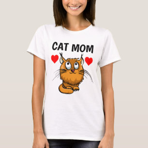 CHAT MOM, CHAT GINGER T-SHIRTS