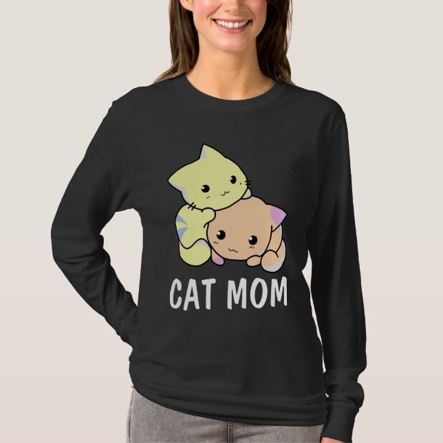 CHAT MOM T-SHIRTS TEE - SHIRTS (Devant)