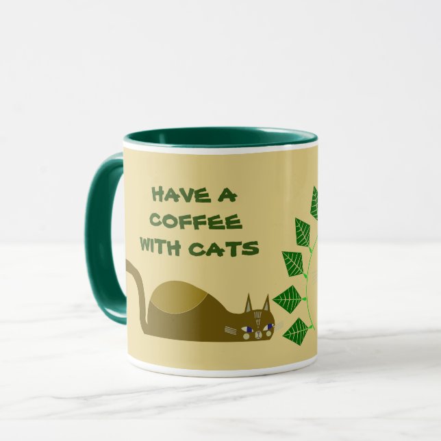 CHAT MUG (Devant gauche)