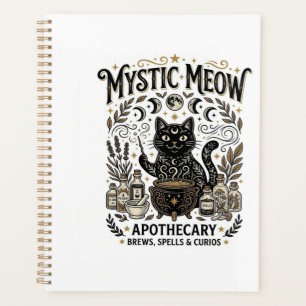 Chat Mystique Miaou Sorcière Apothicaire Mystique 