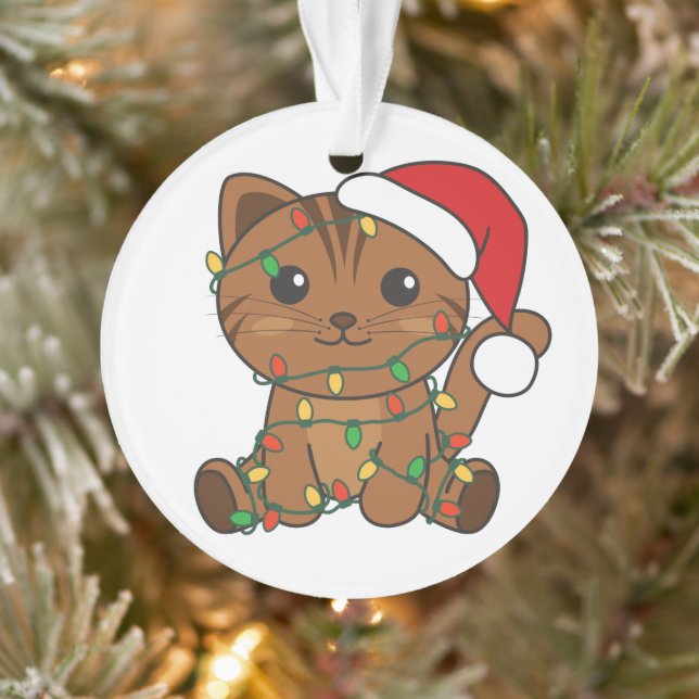 Chat Noël Animaux d'hiver Chats (Arbre)