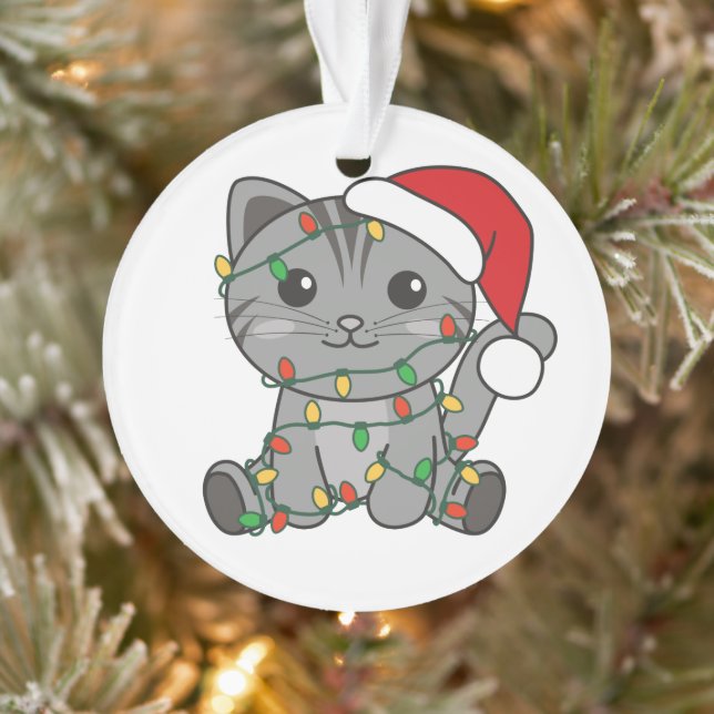 Chat Noël Animaux d'hiver Chats (Arbre)